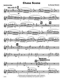 Chase Scene - 2nd Eb Alto Saxophone 