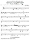 Give Thanks To Him And Sing - Bb Bass Clarinet