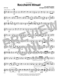 Boccherini Minuet - 3rd C Flute