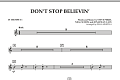 Don't Stop Believin' - Bb Trumpet 1