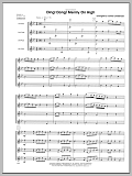 Ding! Dong! Merrily On High - Full Score