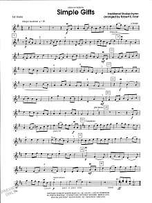Simple Gifts - 1st Violin 