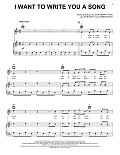 I Want To Write You A Song