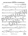 Do You Want To Build A Snowman (from Frozen) (arr. Larry Moore) - Cello