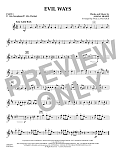 Evil Ways (Flex-Band) - Pt.3 - Eb Alto Sax/Alto Clar.