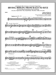Irving Berlin: From Rags To Ritz - Oboe 