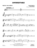 Unforgettable (arr. Roger Holmes) - Tenor Sax Solo (Vocal Alt)