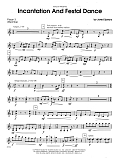 Incantation And Festal Dance - Percussion 3