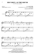 His Voice As The Sound (arr. Milburn Price)