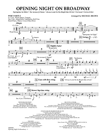 Opening Night on Broadway - Percussion 2 