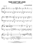 This Can't Be Love [Jazz version] (arr. Brent Edstrom)