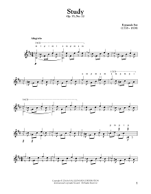 Study Op. 35, No. 22 