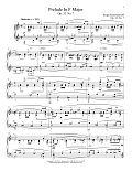 Prelude In F Major, Op. 32, No. 7