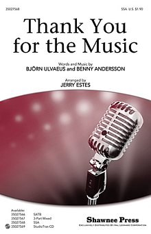 Thank You For The Music (arr. Jerry Estes) 