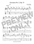 Ecossaise No. 2, Op. 33