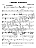 Clarinet Hoedown - F Horn