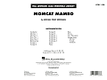 Momcat Mambo - Conductor Score (Full Score)