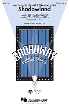 Shadowland (from The Lion King: Broadway Musical) (arr. Mac Huff) 