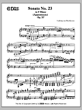 Sonata No. 23 In F Minor (appassionata), Op. 57