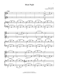Silent Night (for Violin Duet and Piano)
