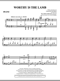 Worthy Is The Lamb - Piano