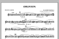 Oblivion - Solo Bb Clarinet