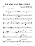 The Star-Spangled Banner (arr. Eric Whitacre) - Flute 2
