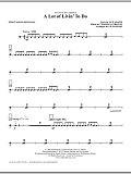 A Lot Of Livin' To Do - Percussion