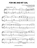 For Me And My Gal [Jazz version] (arr. Phillip Keveren)