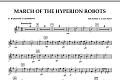 March Of The Hyperion Robots - Eb Baritone Saxophone