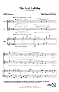 The Seal Lullaby (arr. Emily Crocker)