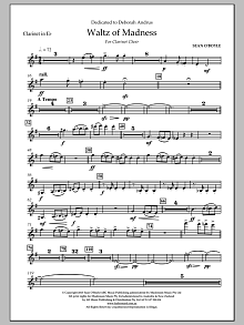 Waltz Of Madness - Eb Clarinet 