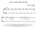 There's Nothing Holdin' Me Back