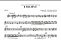 I Believe (Vancouver 2010 CTV Olympic Theme Song) - F Horn 1