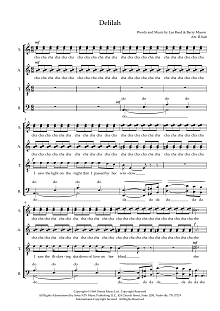 Delilah (arr. Richard Salt) 