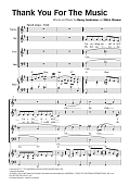 Thank You For The Music (arr. Ralph Allwood & Lora Sansun)