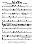 Swing Thing - 1st Eb Alto Saxophone