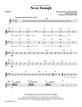 Never Enough - Guitar