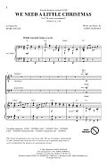 We Need A Little Christmas (from Mame) (arr. Mark Hayes)