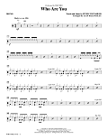 Who Are You (arr. Alan Billingsley) - Drums