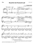 Bound for the Promised Land - Piano