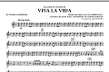 Viva La Vida - Bb Tenor Saxophone