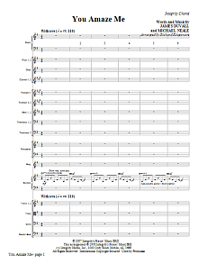 You Amaze Me - Full Score 