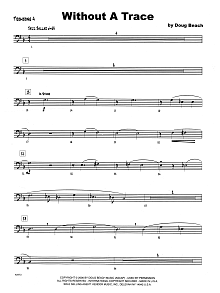 Without A Trace - 4th Trombone 