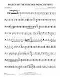 March Of The Belgian Parachutists - Trombone 3
