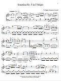 Sonatina No. 5 In F Major