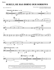 Surely, He Has Borne Our Sorrows - Bassoon 