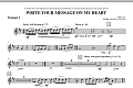 Write Your Message On My Heart - Bb Trumpet 1