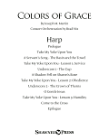 Colors of Grace - Lessons for Lent (New Edition) (Consort) - Harp