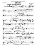 October - Oboe 1,2